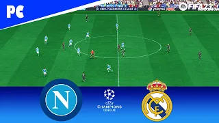 Napoli vs Real Madrid / UEFA Champions League 23/24 / FIFA 23 Gameplay PC [4K] | Full Match