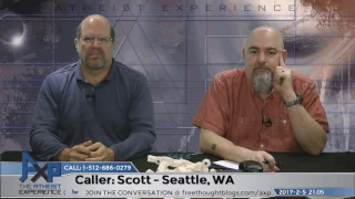 Atheist Experience 21.05 with Matt Dillahunty and John Iacoletti