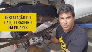 Aplicação do Calço Traseiro no Lift em Picapes