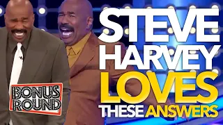 Steve Harvey LOVES These FUNNY Family Feud Answers