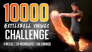I Did 10,000 Kettlebell Swings in 30 days...again | 40kg Kettlebell (2024)