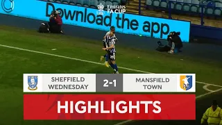 Smith Brace Sends The Owls Through | Sheffield Wednesday 2-1 Mansfield Town | Emirates FA Cup 22-23