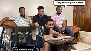 Friends watch bts forgetting that they are millionaires for the first time!