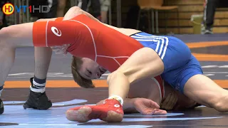 🤼 | Wrestling | German Championships 2019 Cadets (Freestyle) 51kg Rnd 2 | EIGENBRODT vs. SCHETTERER