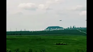 Су-25 ВКС РФ в небе Донбасса. Russian air force in Donbass.