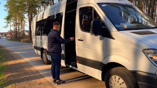 Mercedes Sprinter, салон класу "Люкс", 21 пасажирське місце