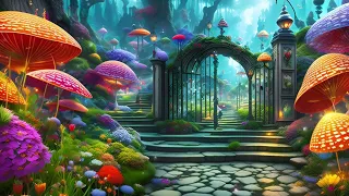 Enter Wonderland: Magical Mysterious Gate | ASMR Ambience | 8 Hours Sleep Music  | Fairy Lands