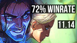 SYLAS vs CAMILLE (TOP) | 72% winrate, 11/3/9 | KR Master | v11.14