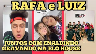 RAFA e LUIZ JUNTOS COM ENALDINHO GRAVANDO NA ELO HOUSE