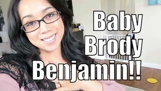 BABY BRODY BENJAMIN IS HERE!!! - May 16, 2015 -  ItsJudysLife Vlogs