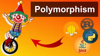 Polymorphism - Принцип ООП раз и навсегда на простых примерах - Клоун (Python, Rust, Java)