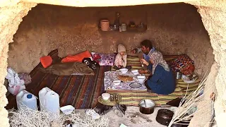 village life iran | dayli routine village life | Cooking delicious "rice milk" breakfast
