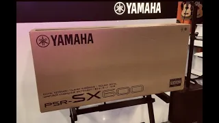 Keyboard Yamaha PSR-SX600 UNBOXING PL #4 Sklep Muzyczny Krys...