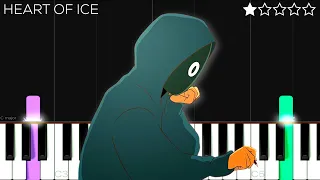 BoyWithUke - Heart Of Ice | EASY Piano Tutorial