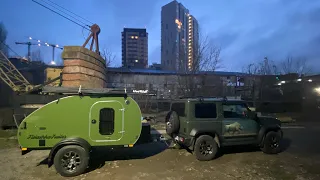 Suzuki Jimny & caravan “Fistashka trailer”