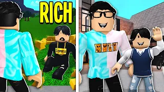 I Adopted A RICH BRAT.. I Changed His Life! (Roblox Bloxburg)