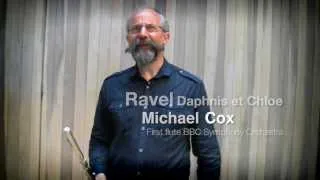 Ravel Daphnis et Chloe flute solo - demonstrated by Michael Cox