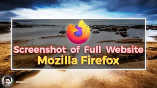 Capture Full Webpage with Mozilla Firefox - Screenshot of Full Website