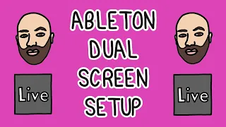 Ableton dual screen setup 💎