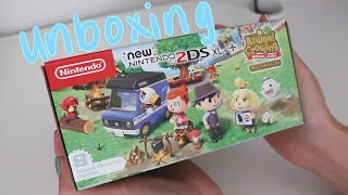 Animal Crossing New Nintendo 2DS XL Unboxing - New Leaf