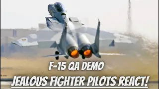 Fighter Pilots React to F-15 QA Demo