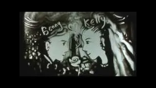 ❤ Benny + Kelly ❤ Love Story created by Sand Art  ❤