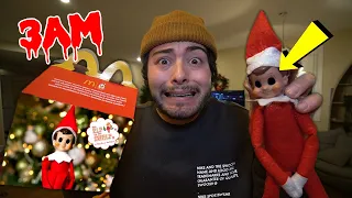 DO NOT ORDER ELF ON THE SHELF HAPPY MEAL FROM MCDONALDS AT 3 AM!! (ELF CAME AFTER US)