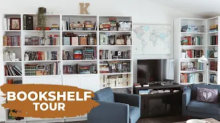 2022 BOOKSHELF TOUR (700+ BOOKS) 📚 a tour of my home library and bookshelves