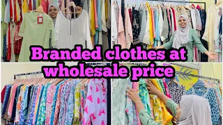 Branded clothes at wholesale price | In Jamia Nagar #jamianagar #viral #wholesalemarket #womendress