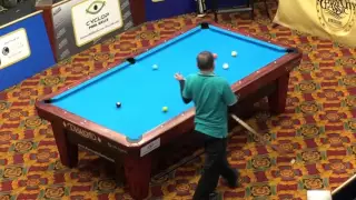 Efren "Bata" Reyes beats Justin Bergman 9:6 9-ball DCC2016