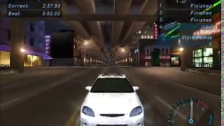 Need for Speed Underground 1 free roam (Olimpic city in free roam)
