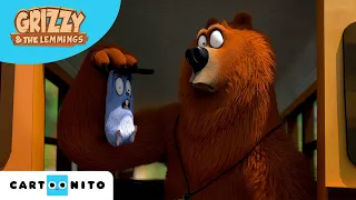 Verrückte Kisten | Grizzy und die Lemminge | Lustiger Zusammenschnitt für Kinder | Cartoonito
