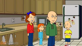 Caillou shaves off Boris's hair and gets grounded