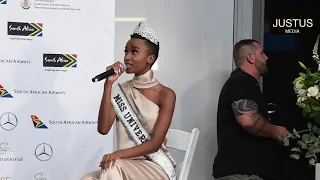 Miss Universe Official Homecoming Welcome Tunzi Zozibini