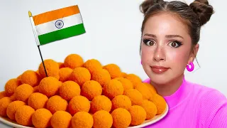 Trying INDIAN SNACKS for the first time ever