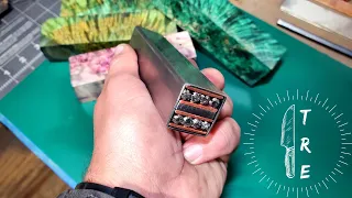 Breaking Down The Next Knife Build | Cable, Copper, And 15n20 | Knife Making