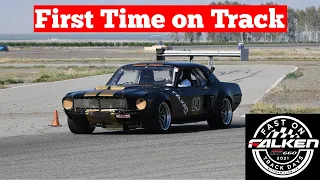 First Time on Track!  We Take the Road Race 67 Mustang to Buttonwillow. Ep. 36