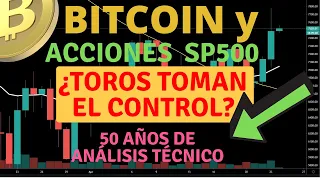 BITCOIN y SP500 ANÁLISIS TÉCNICO PREDICCIÓN CUMPLIDA DEL PRECIO Y TENDENCIA