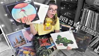 HUGE Vinyl Record Collection *UPDATE* | OVER 35 RECORDS added to my collection!!!