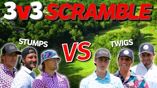 CRAZY 3v3 Scramble Stumps VS Twigs | Good Good