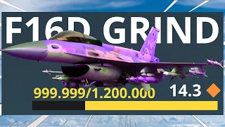 MY ABSELUTE INSANE F16D GRIND | War thunder