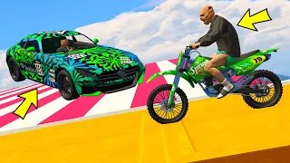 GTA 5 ONLINE 🐷 MERCEDES VS MOTO !!! 🐷LTS🐷DAJE !!