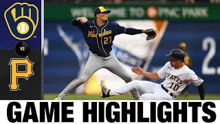 Brewers vs. Pirates Game Highlights (7/1/22) | MLB Highlights