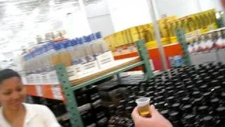 Tequilla tasting in Costco Puerto Vallarta