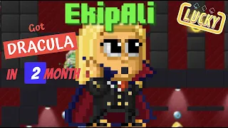 How I Got Dracula Cape in 2 Months! (Pixel Worlds)