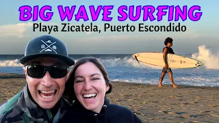 Puerto Escondido BIG WAVE Surfing (2021) / Surfing Playa ZICATELA / BEST surf in MEXICO