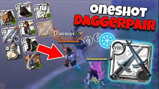 8.2 Oneshot DAGGERPAIR | Solo Gank | Albion Online PvP