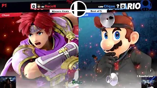 TTGO #142 Winners Finals - Clique (Roy) vs BacoN (Dr. Mario) SSBU Smash Ultimate