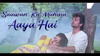 Saawan Ka Mahina Aaya Hai Full Song | Aayee Milan Ki Raat | MOHAMMED AZIZ,Anuradha Paudwal