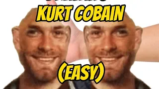 How to draw Kurt cobain (easy)